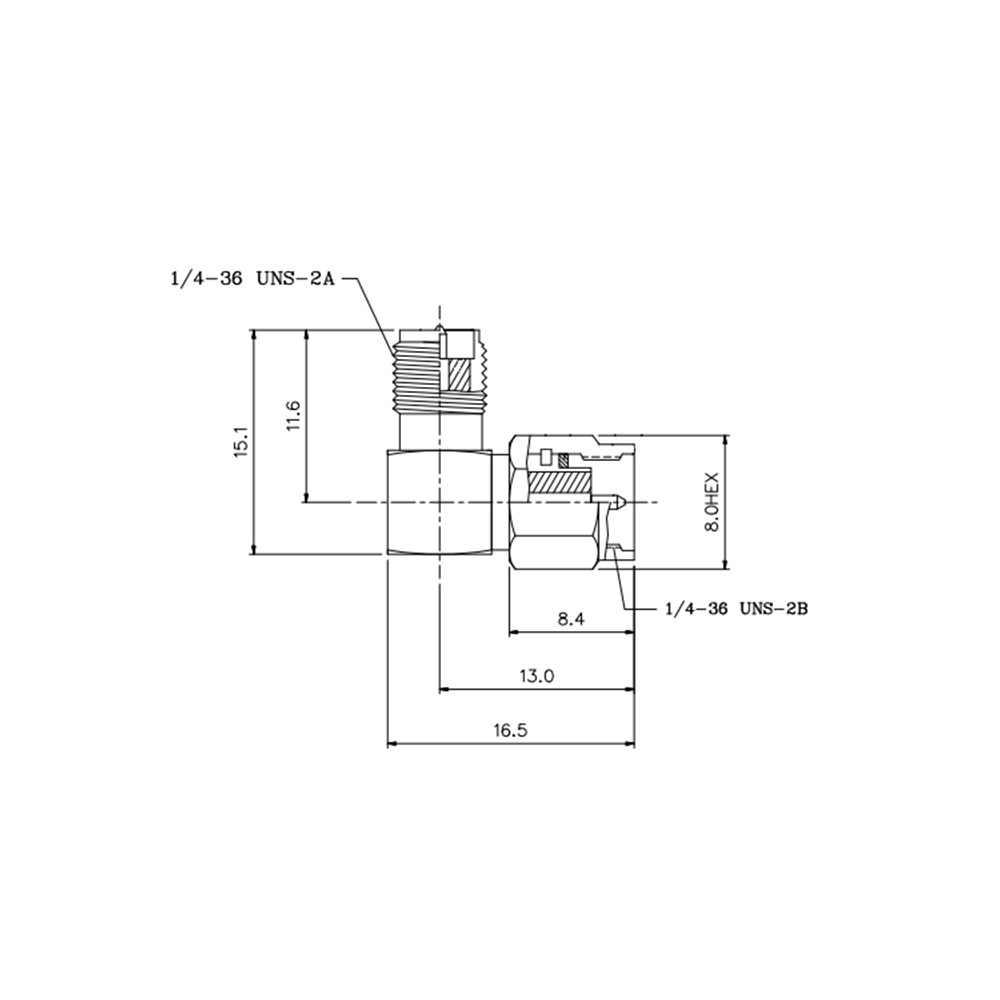 HS-SMAM To RP-SMAF RA Adapter (10G)-Hsinlink